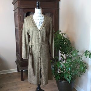 Vintage Uniform John Paul Richard Wool Blend Cardigan